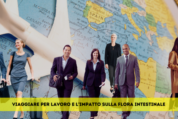 Valigia da viaggio e probiotici NeoGastromucil®, supporto per la salute intestinale durante i viaggi di lavoro